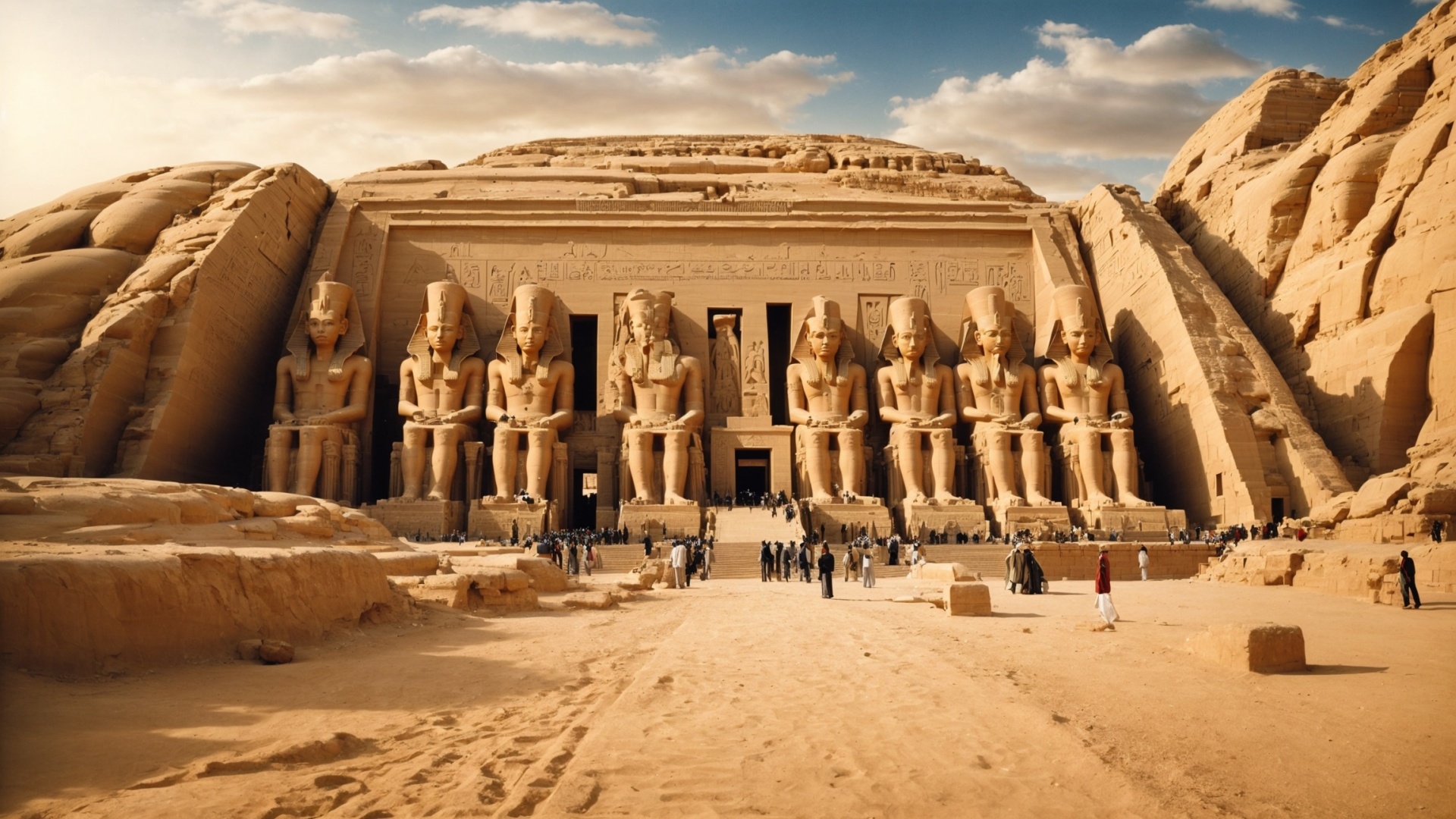 Egyptian temple