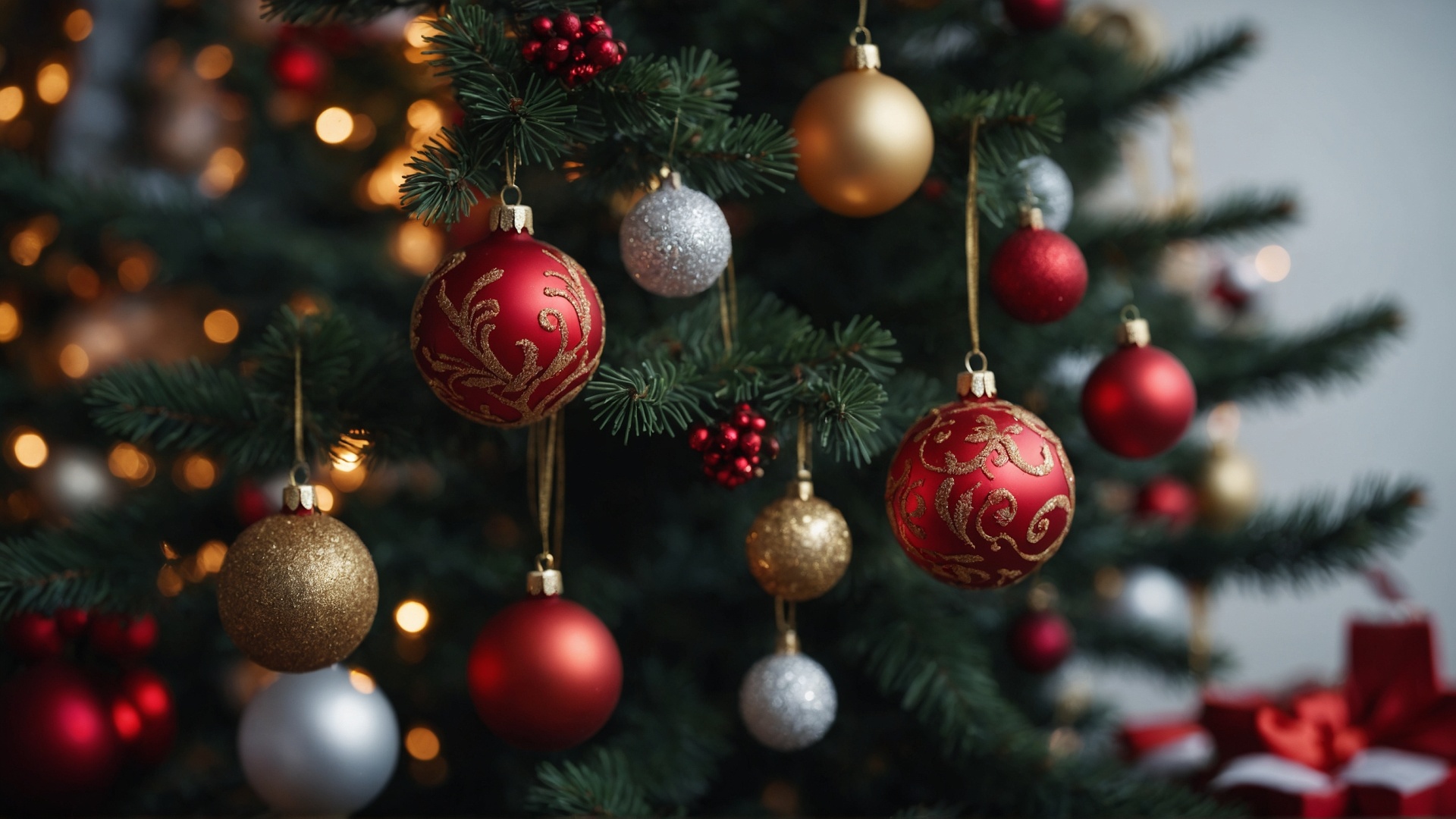 Christmas tree balls