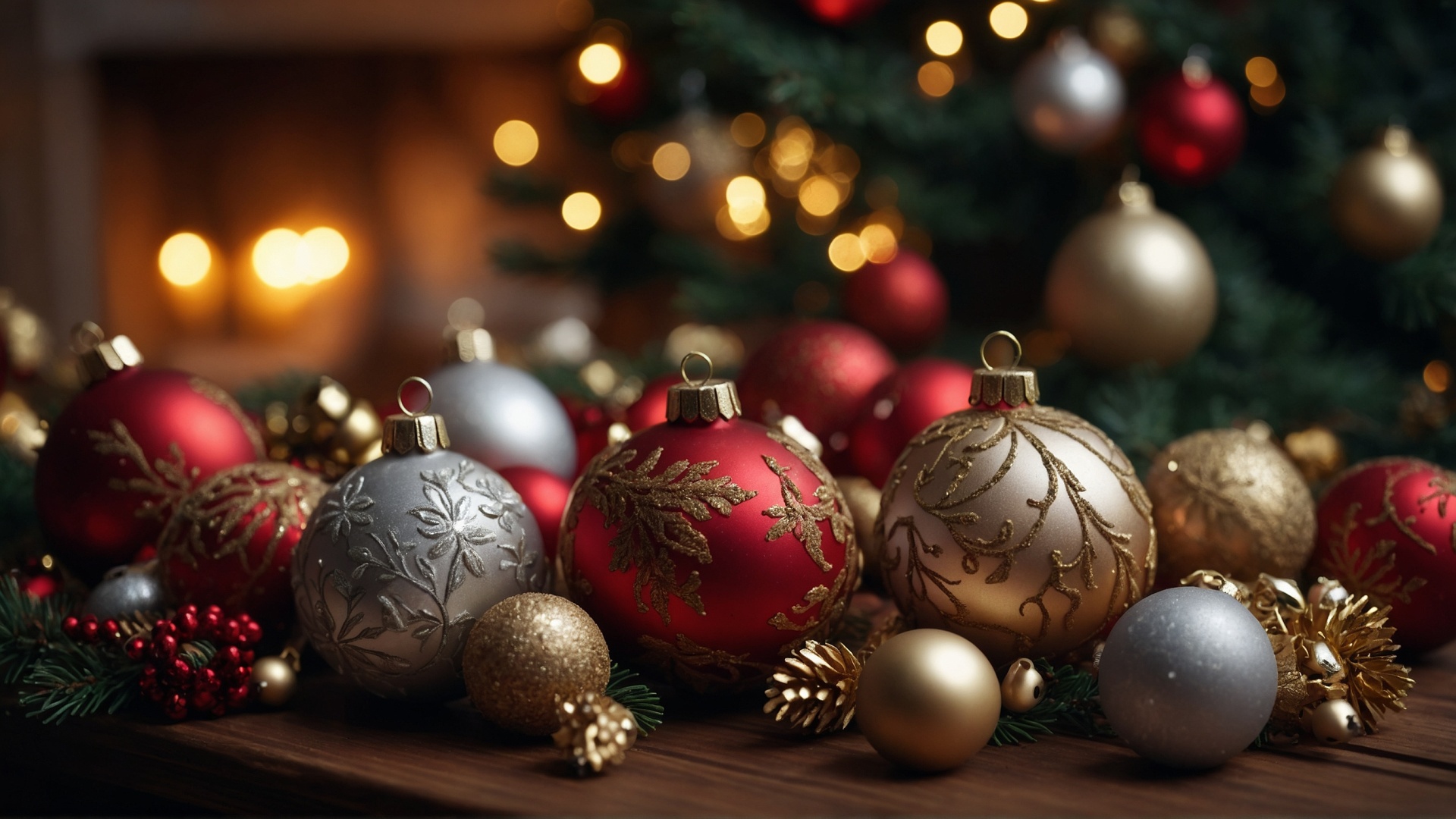 Christmas tree balls