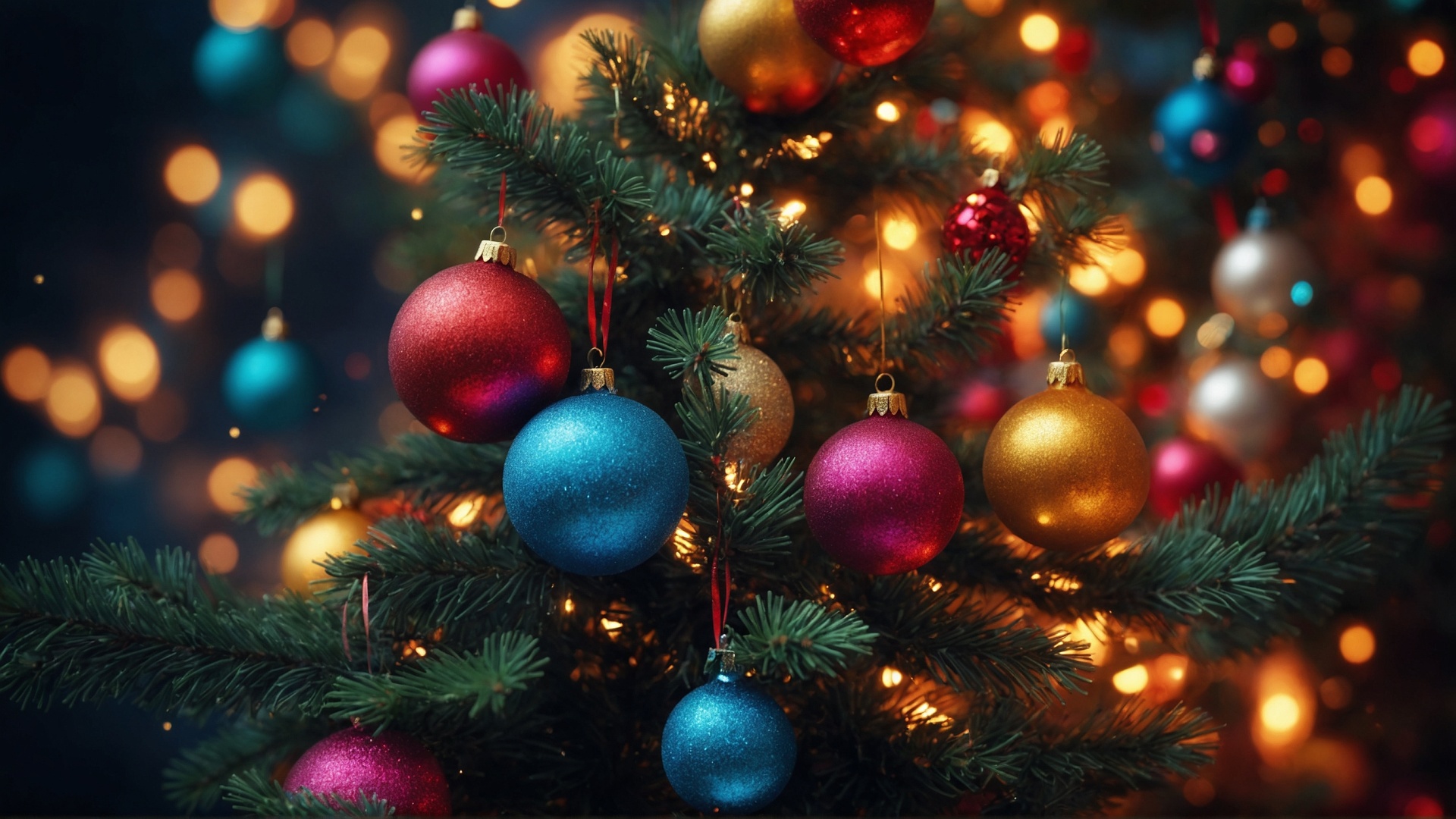 Christmas tree balls