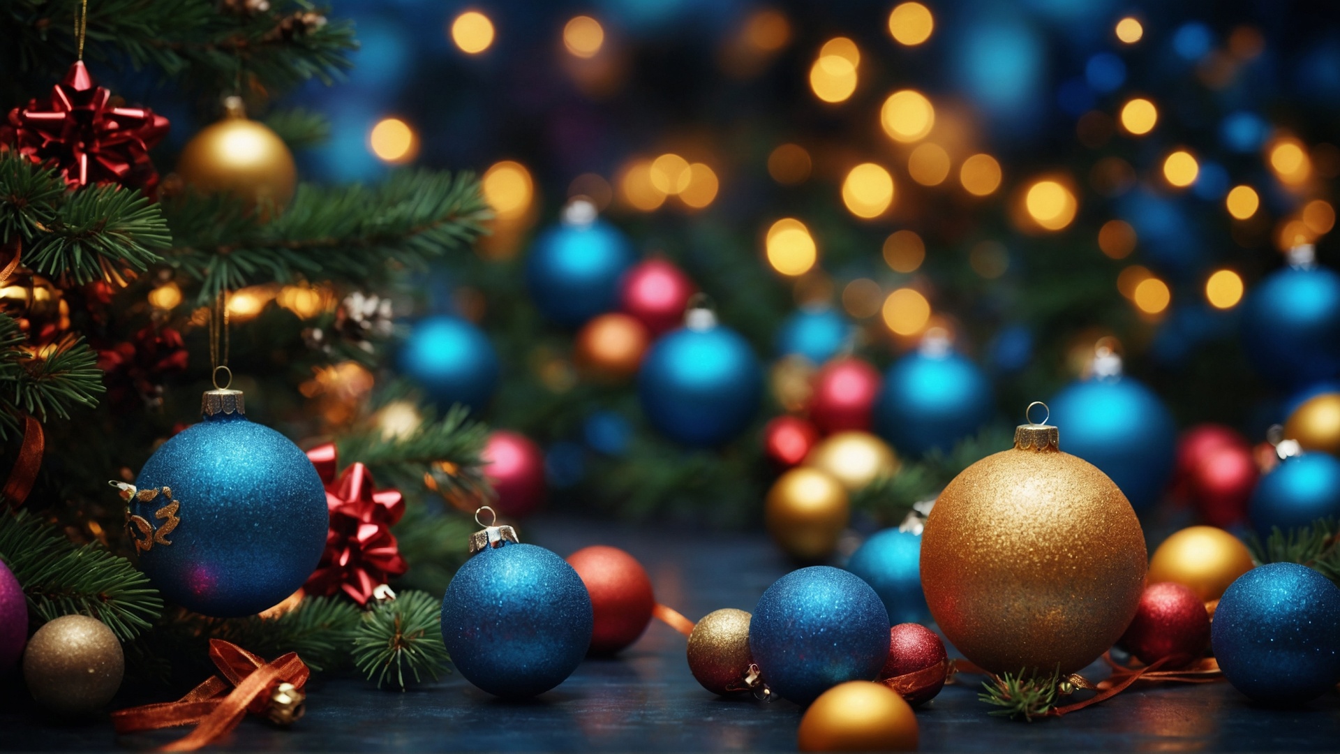 Christmas tree balls