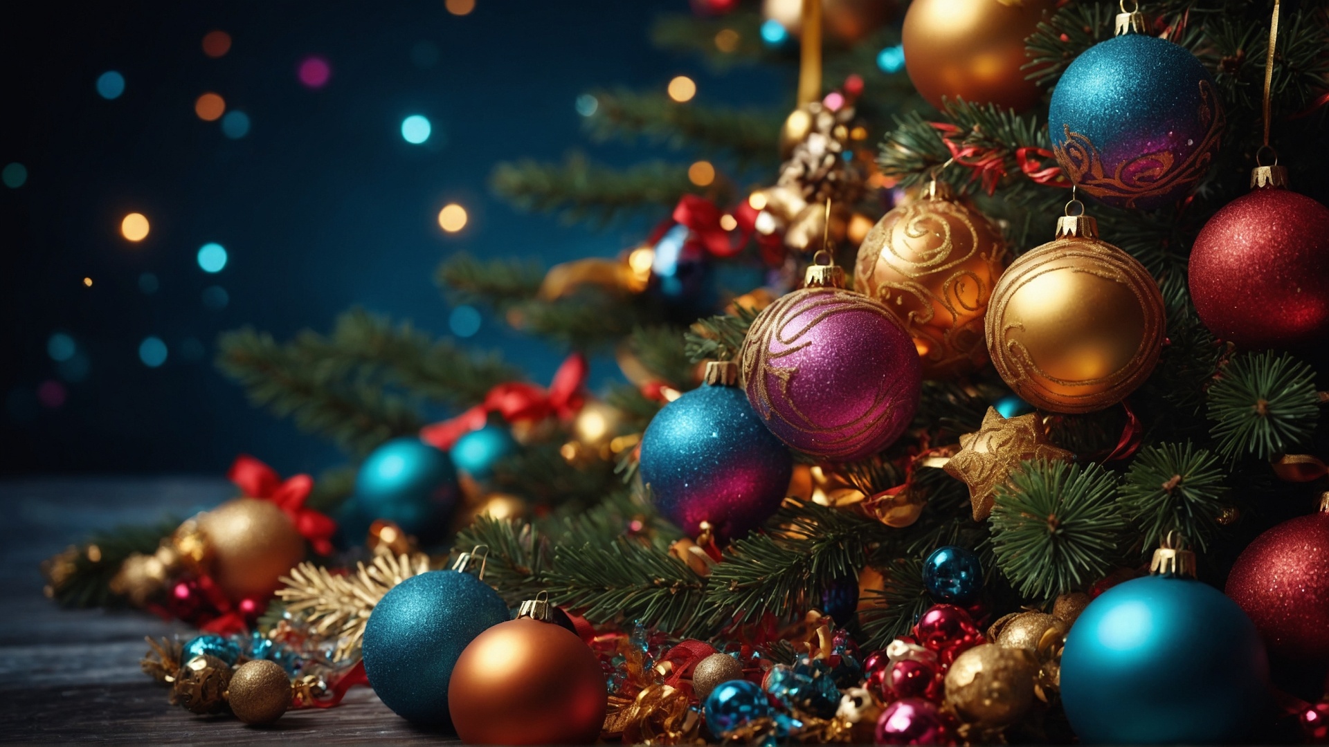 Christmas tree balls