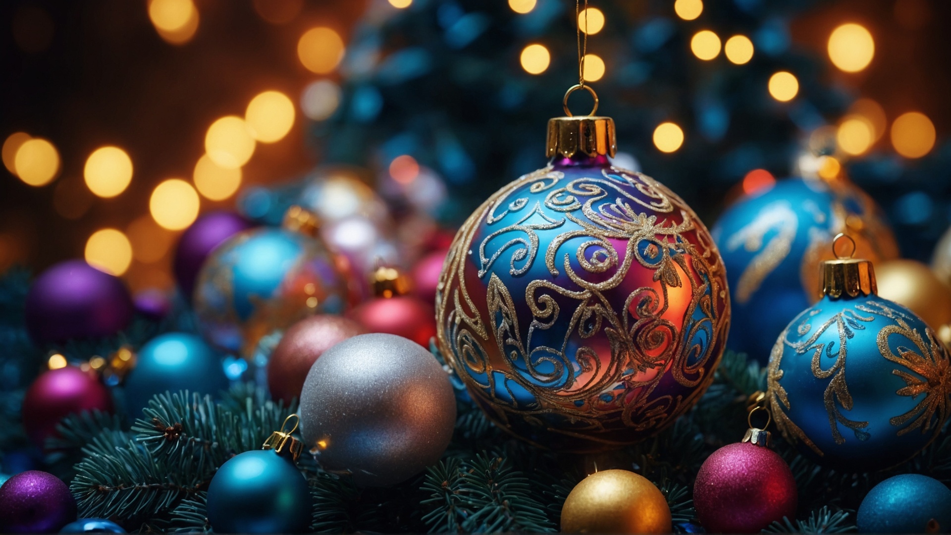 Christmas tree balls