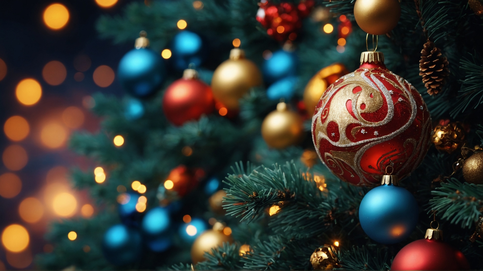 Christmas tree balls
