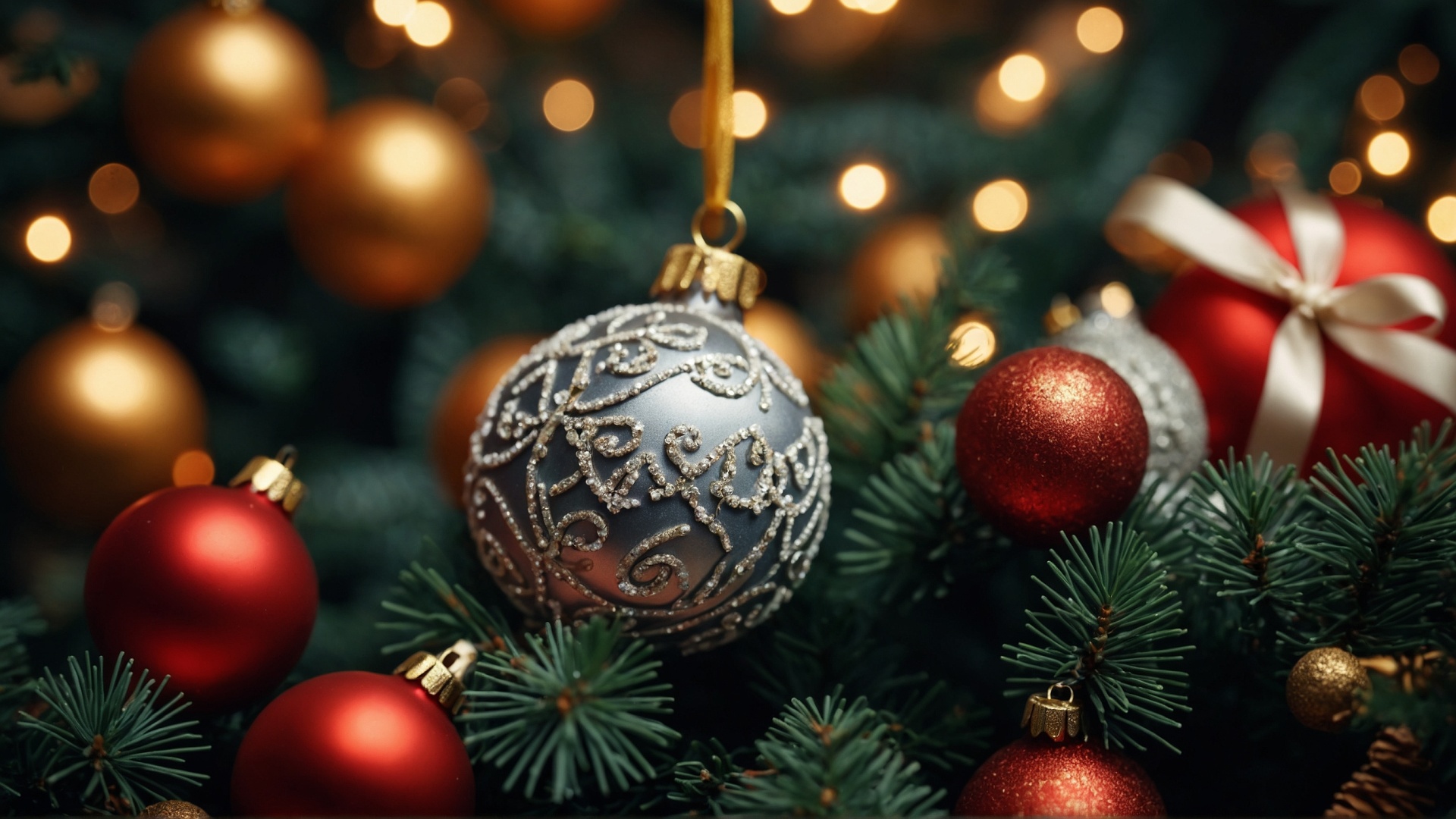 Christmas tree balls