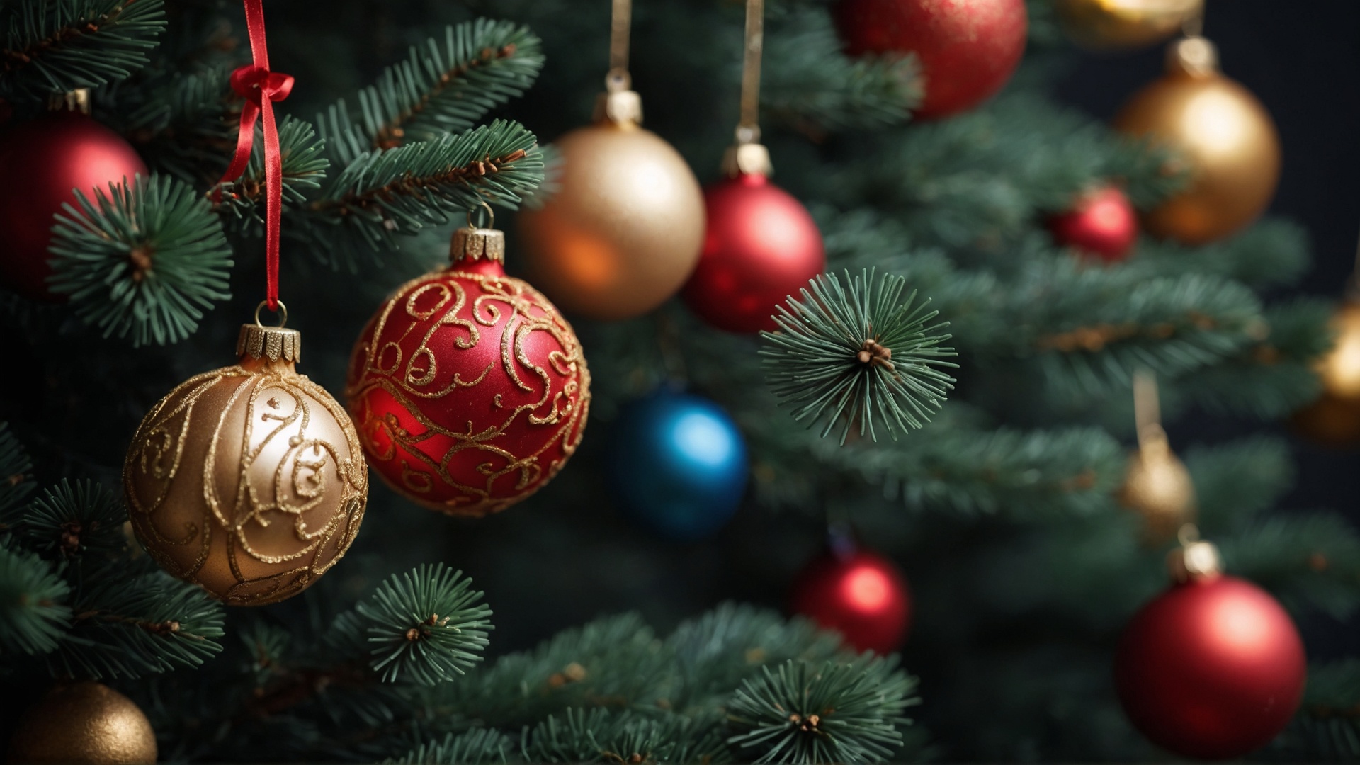 Christmas tree balls