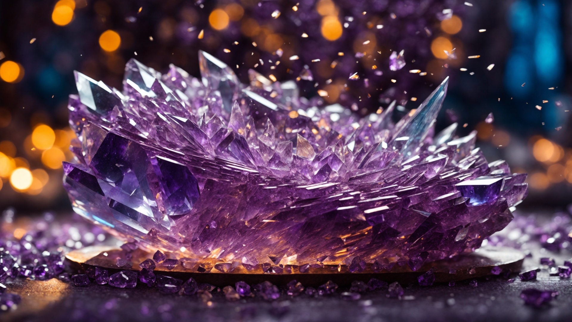 Amethyst crystal