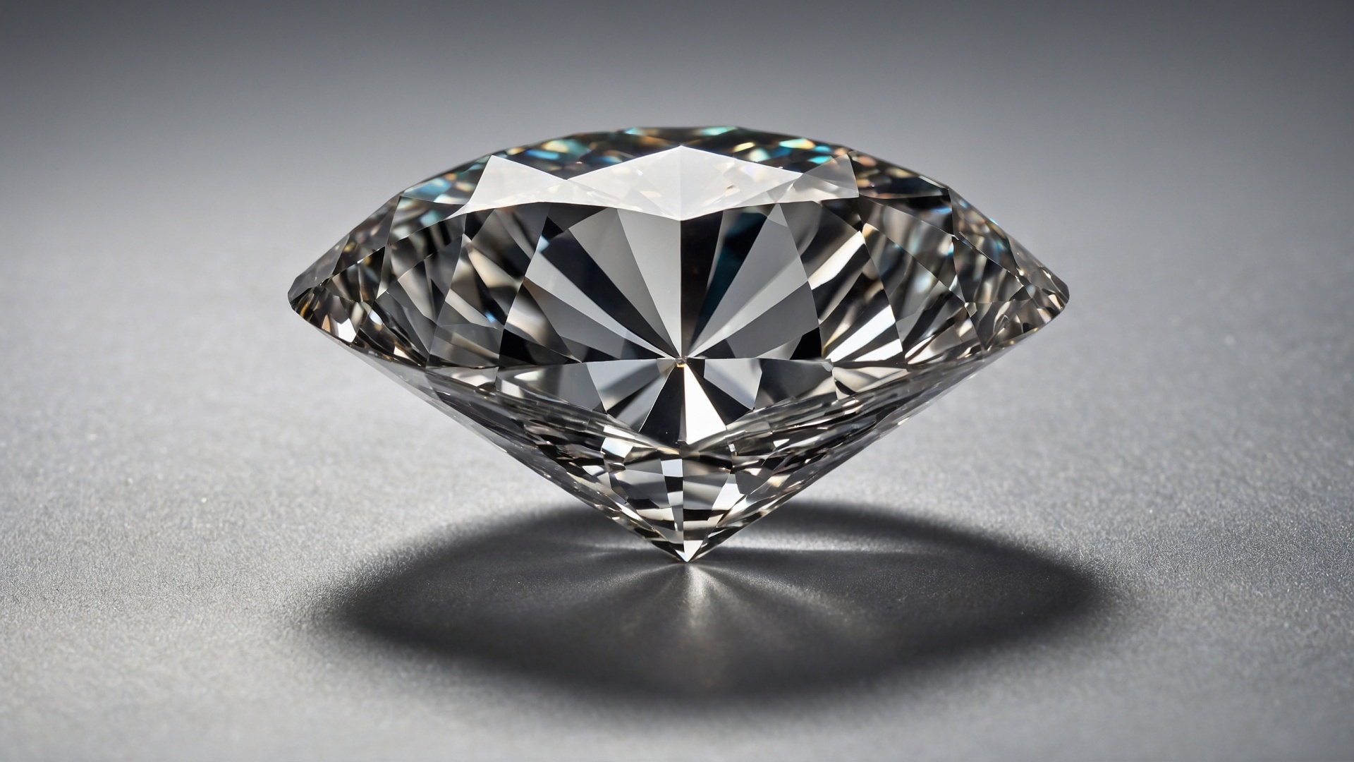 Brilliant diamond closeup