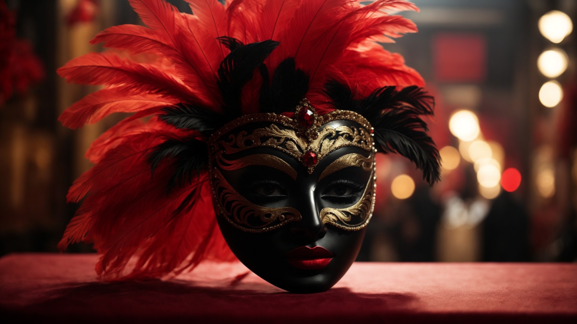 Venetian carnival mask