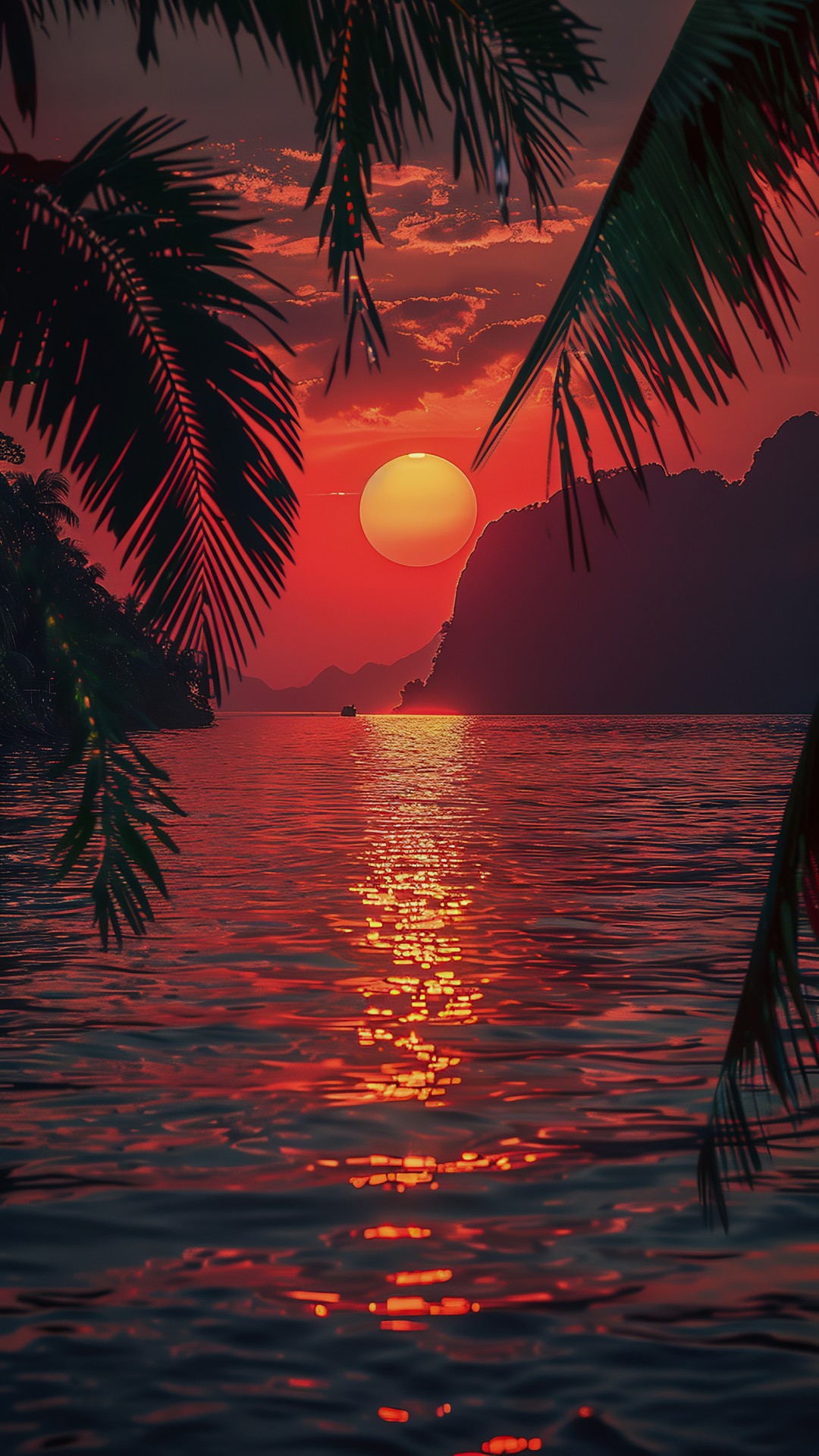 Magic Caribbean Sunset