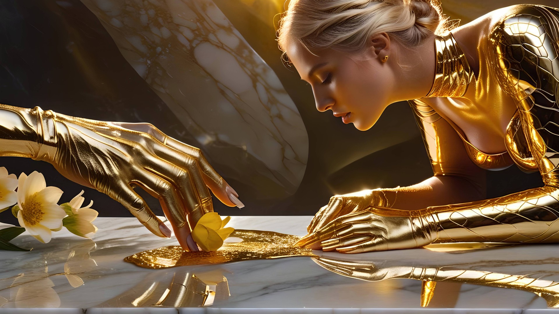 Golden Eve in Eden