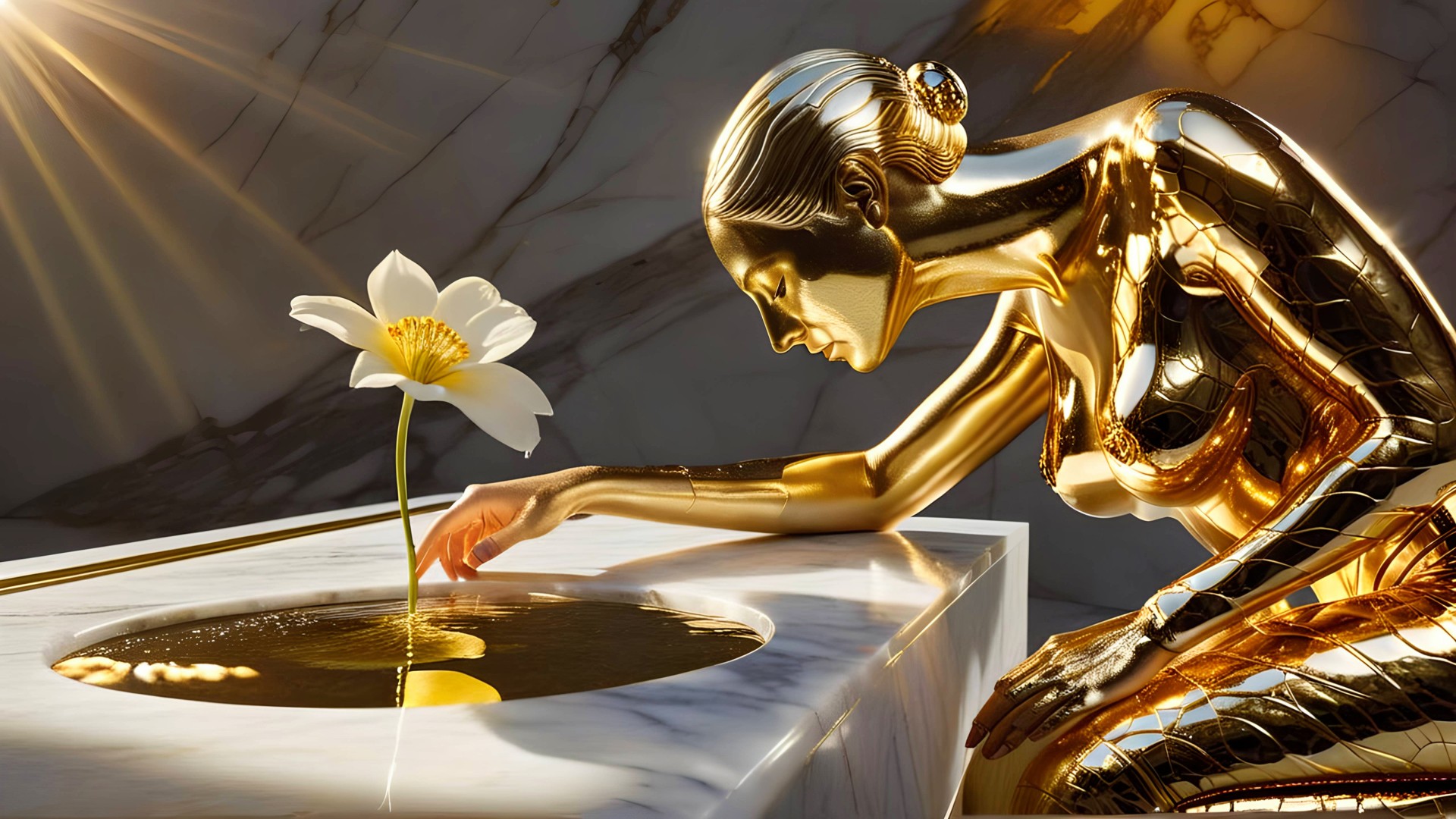 Golden Eve in Eden