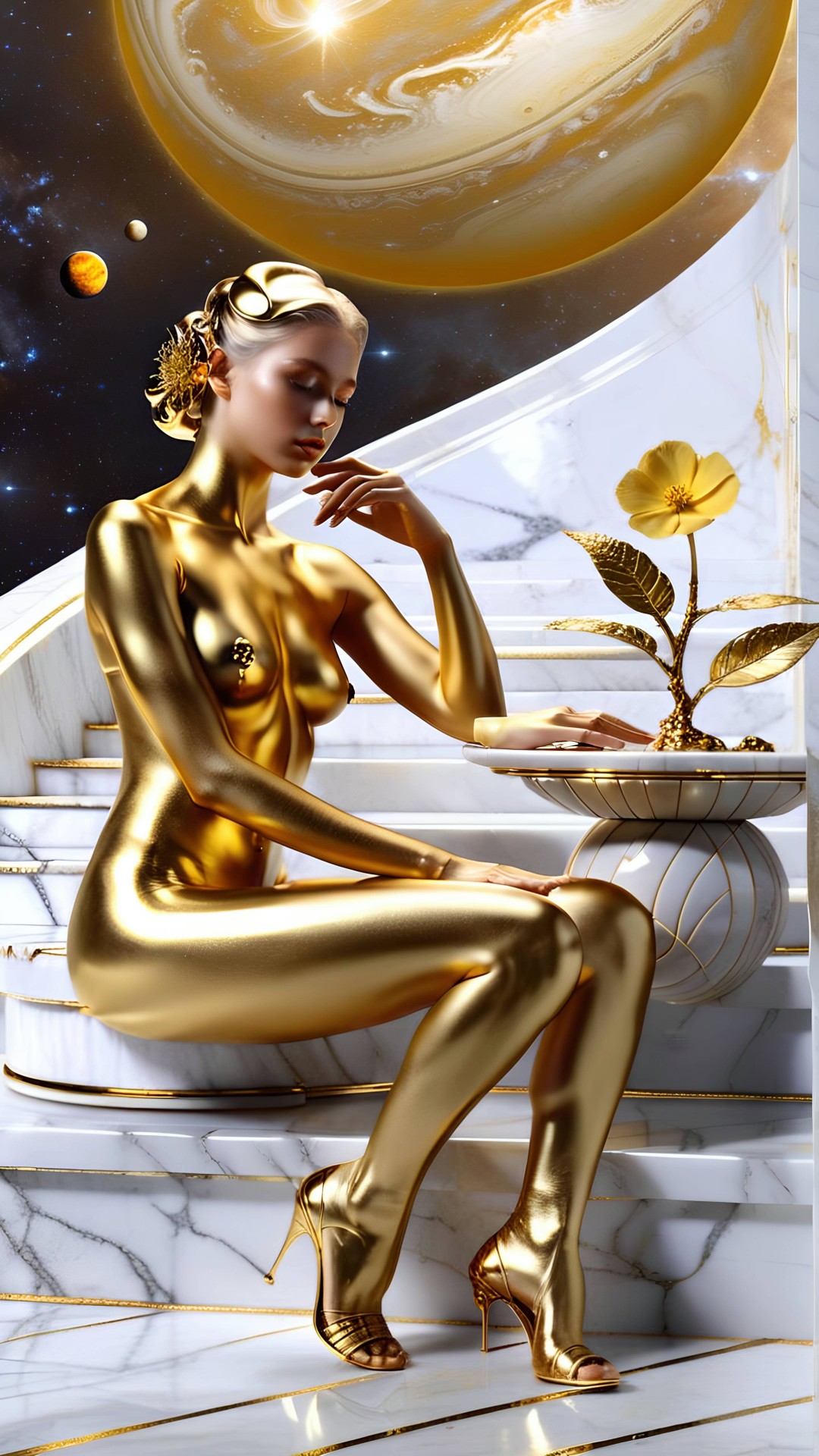 Golden Eve in eden