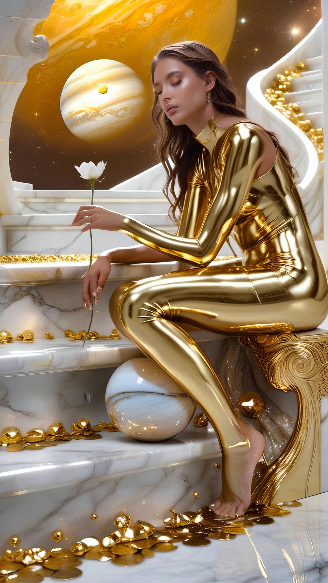 Golden Eve in eden