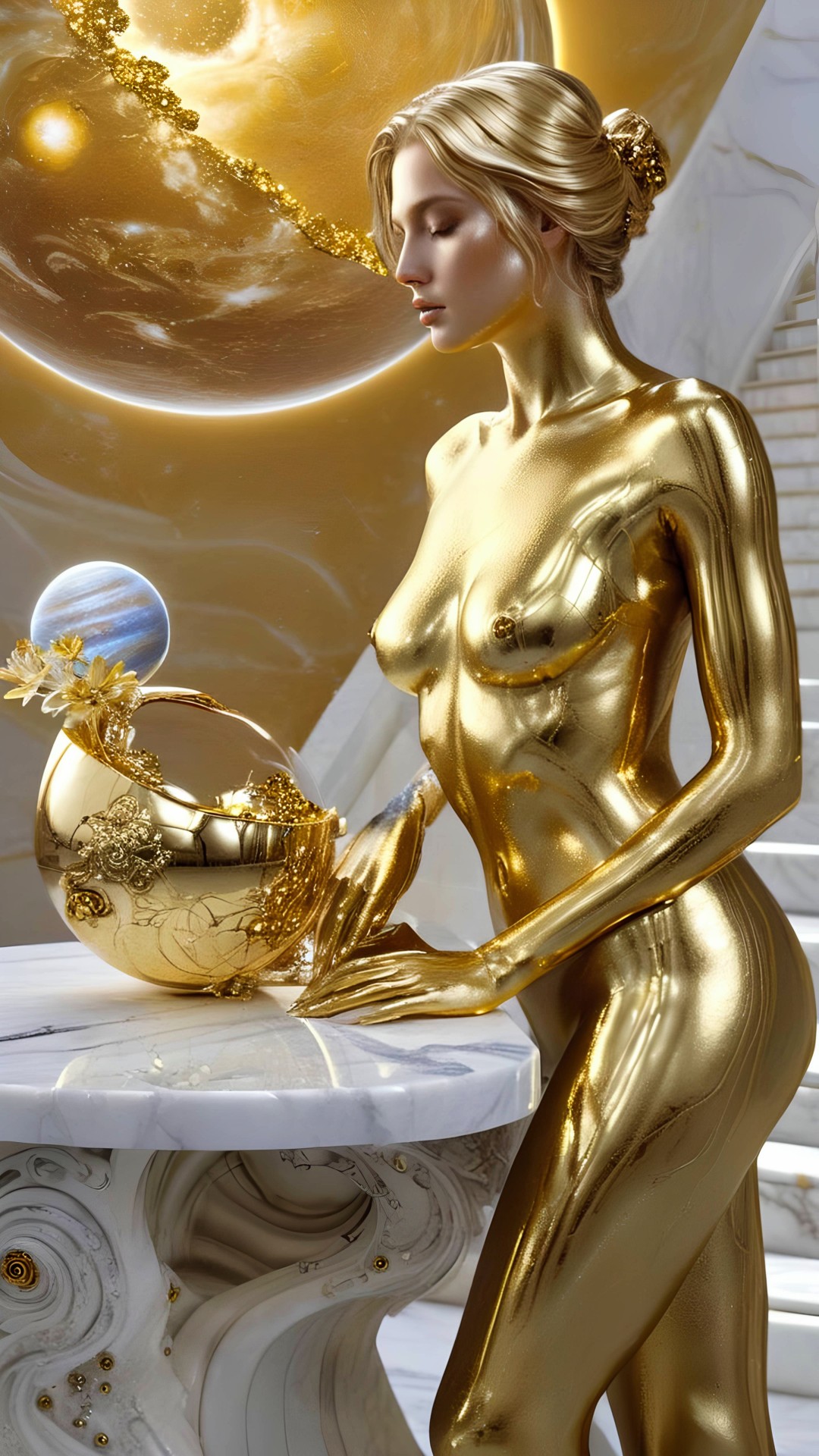 Golden Eve in eden