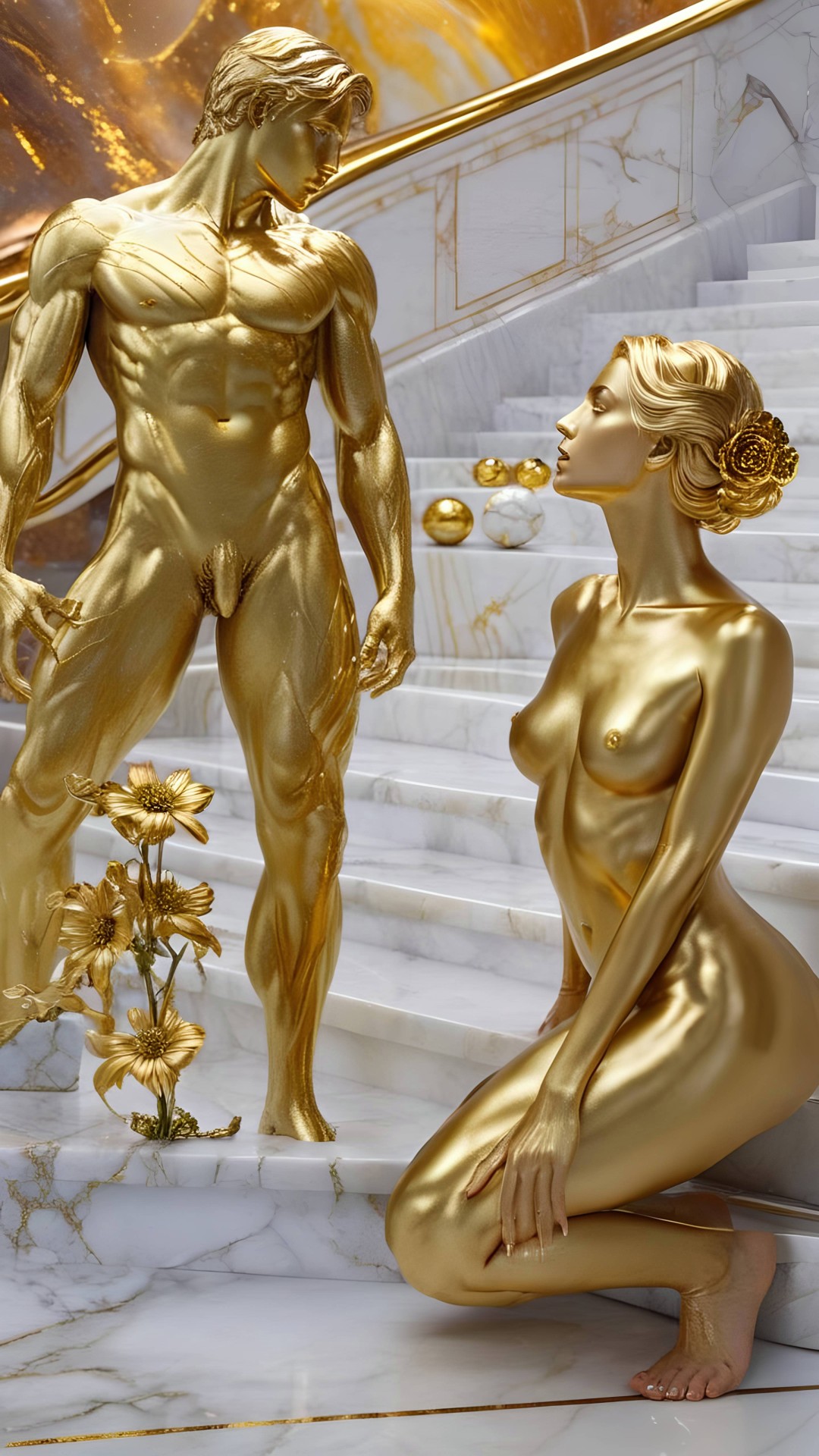Golden Eve in eden