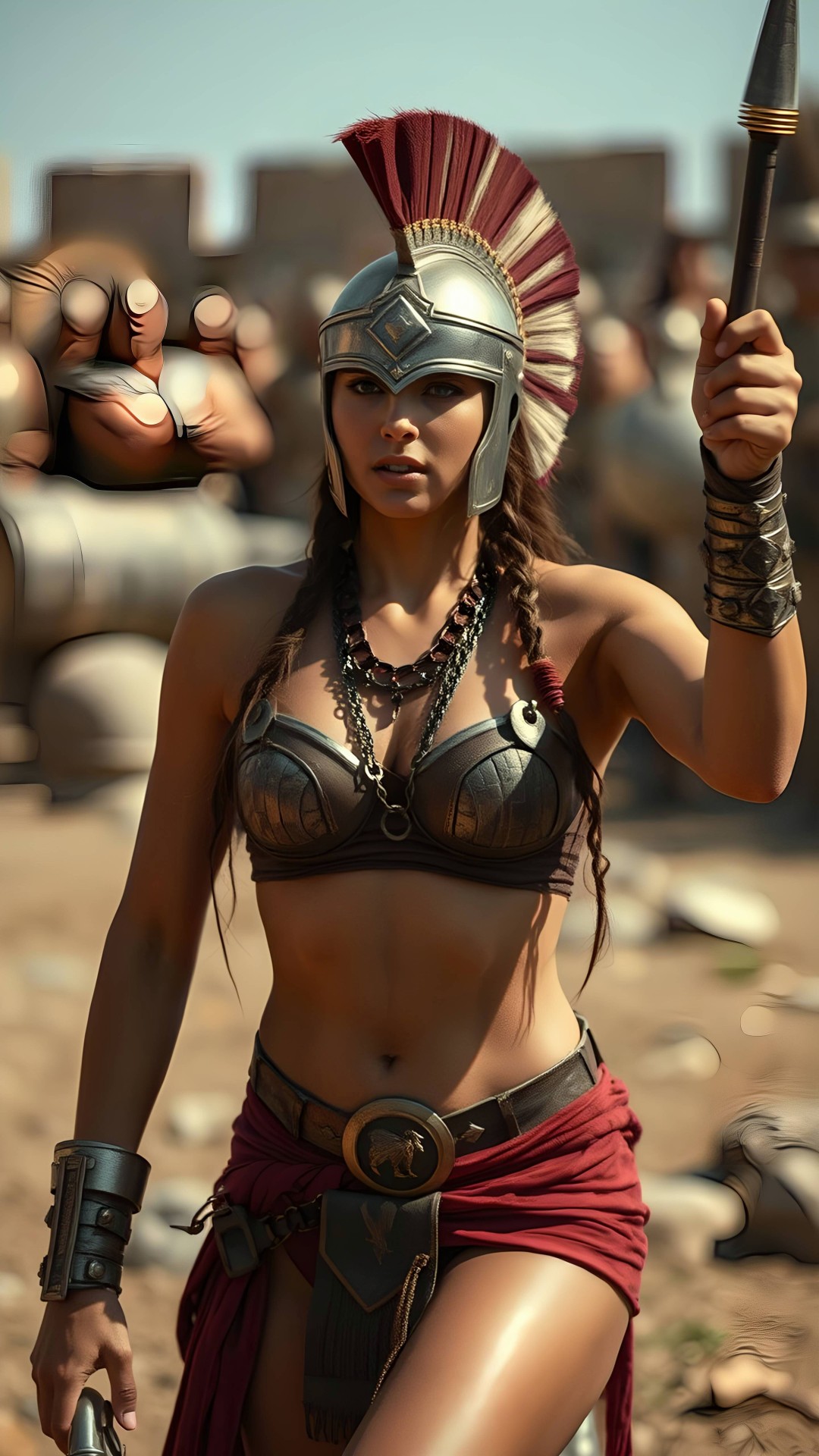 Sexy Gladiator Woman