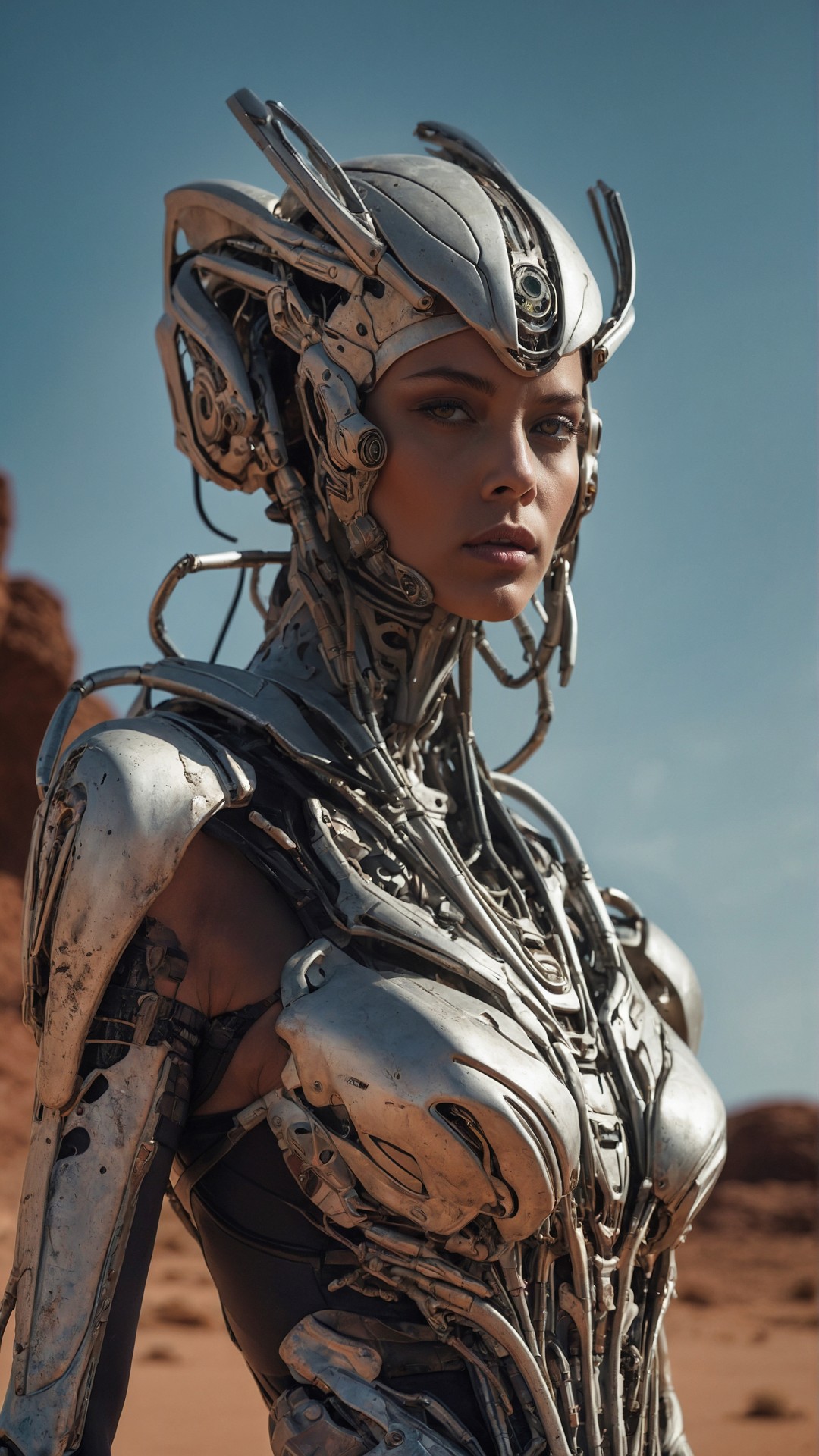 Alien Cyborg Woman