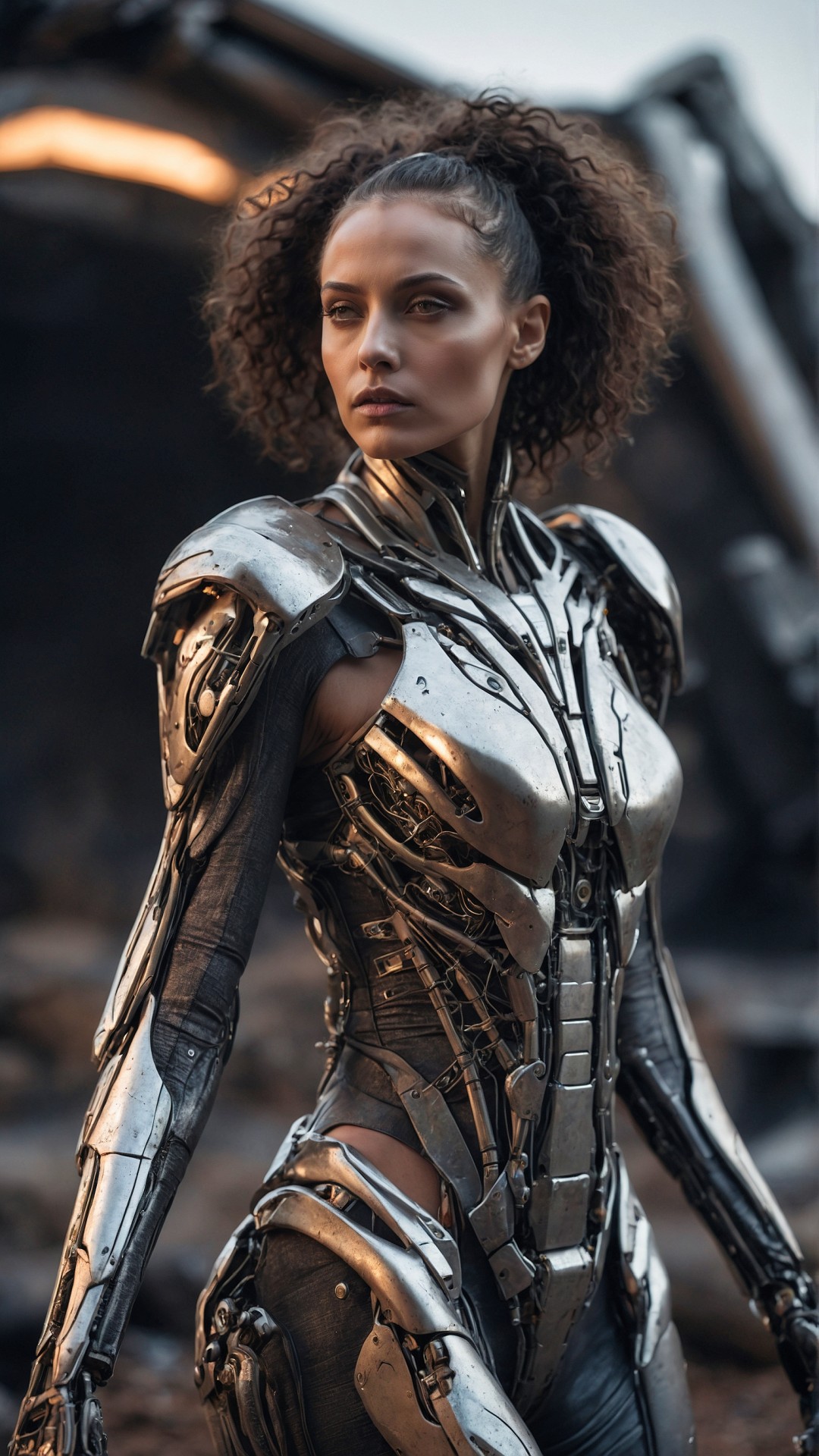 Alien Cyborg Woman