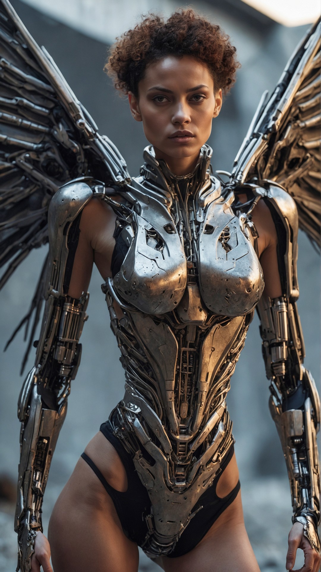 Alien Cyborg Woman