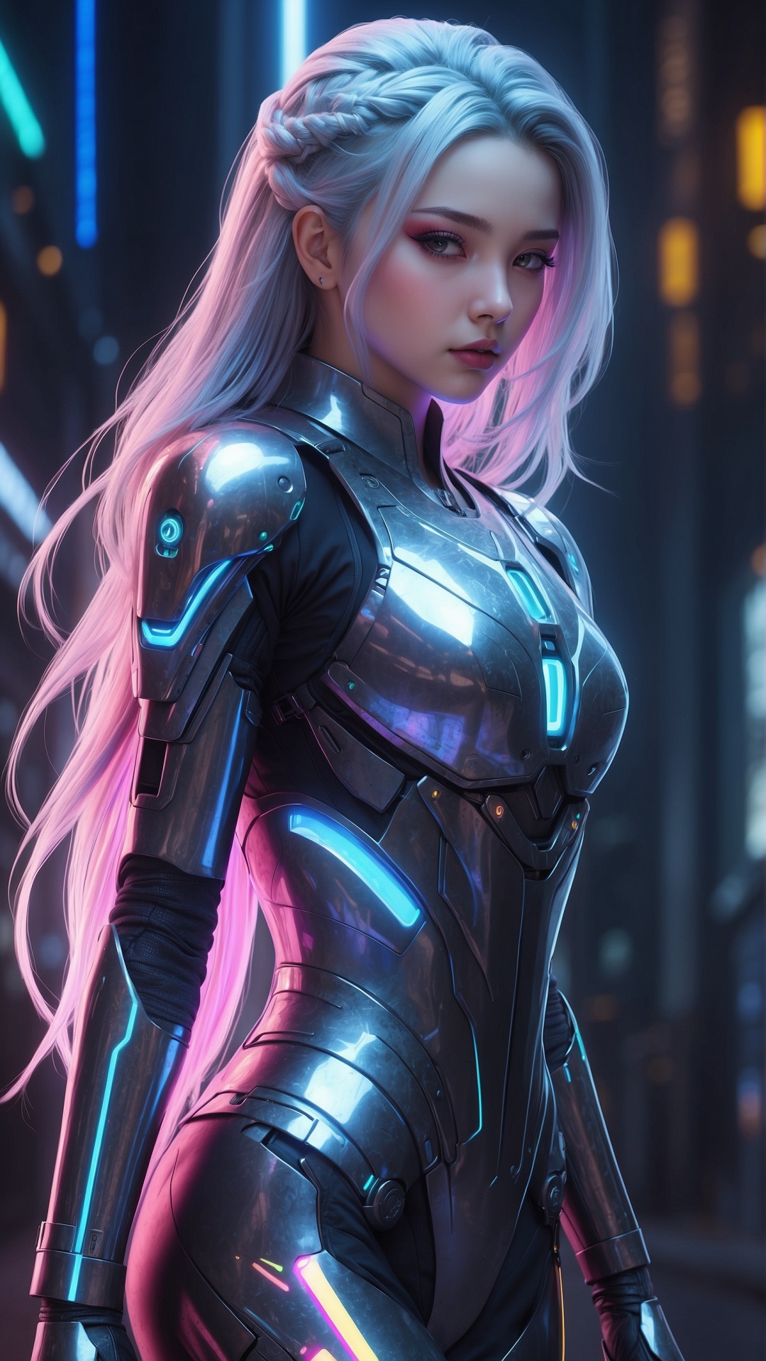 Freewallpaper24 phone wallpaper blonde bionic girl 3