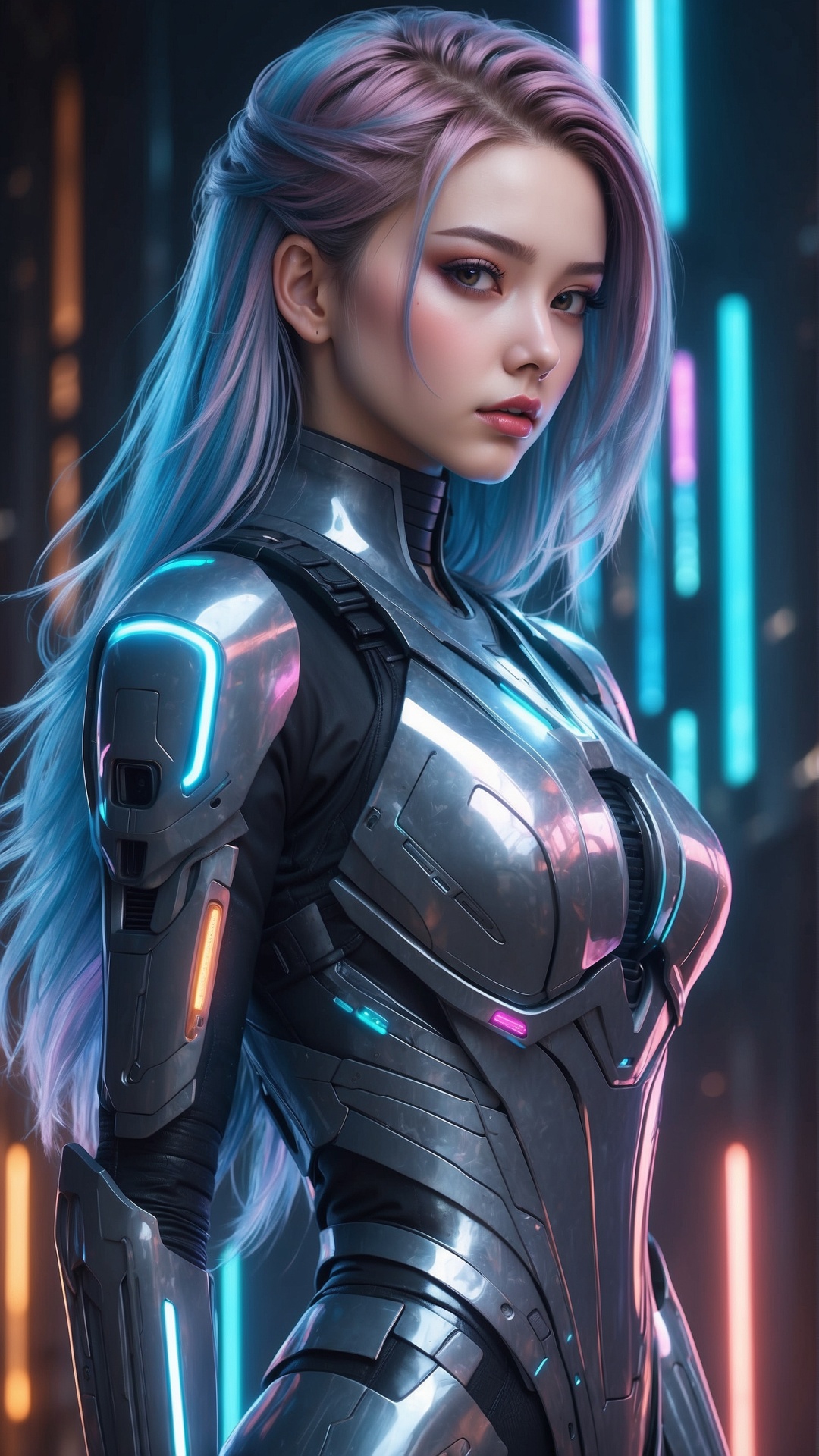 Freewallpaper24 phone wallpaper blonde bionic girl 4